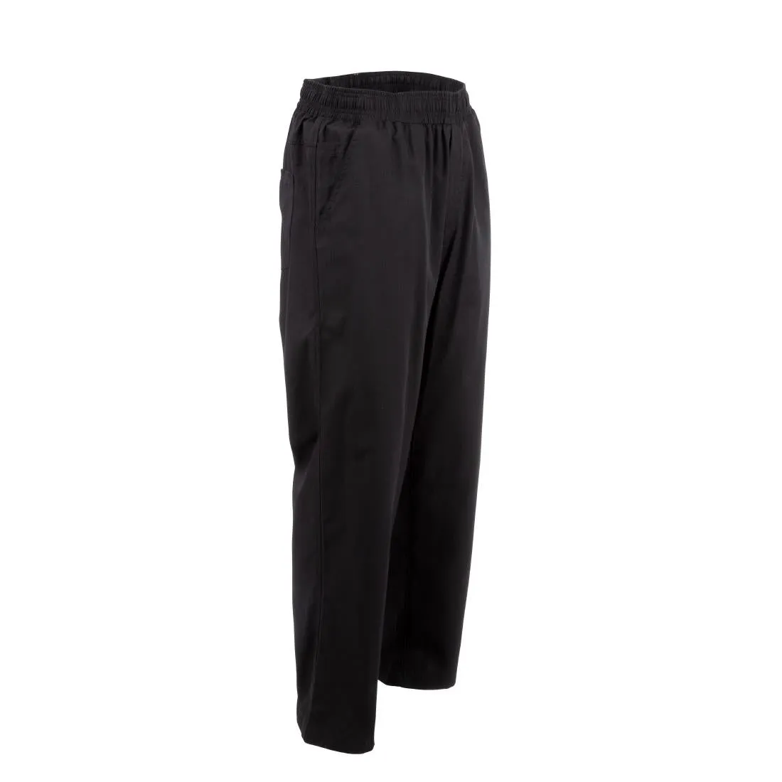 A695-XXL Chef Works Unisex Better Built Baggy Chefs Trousers Black