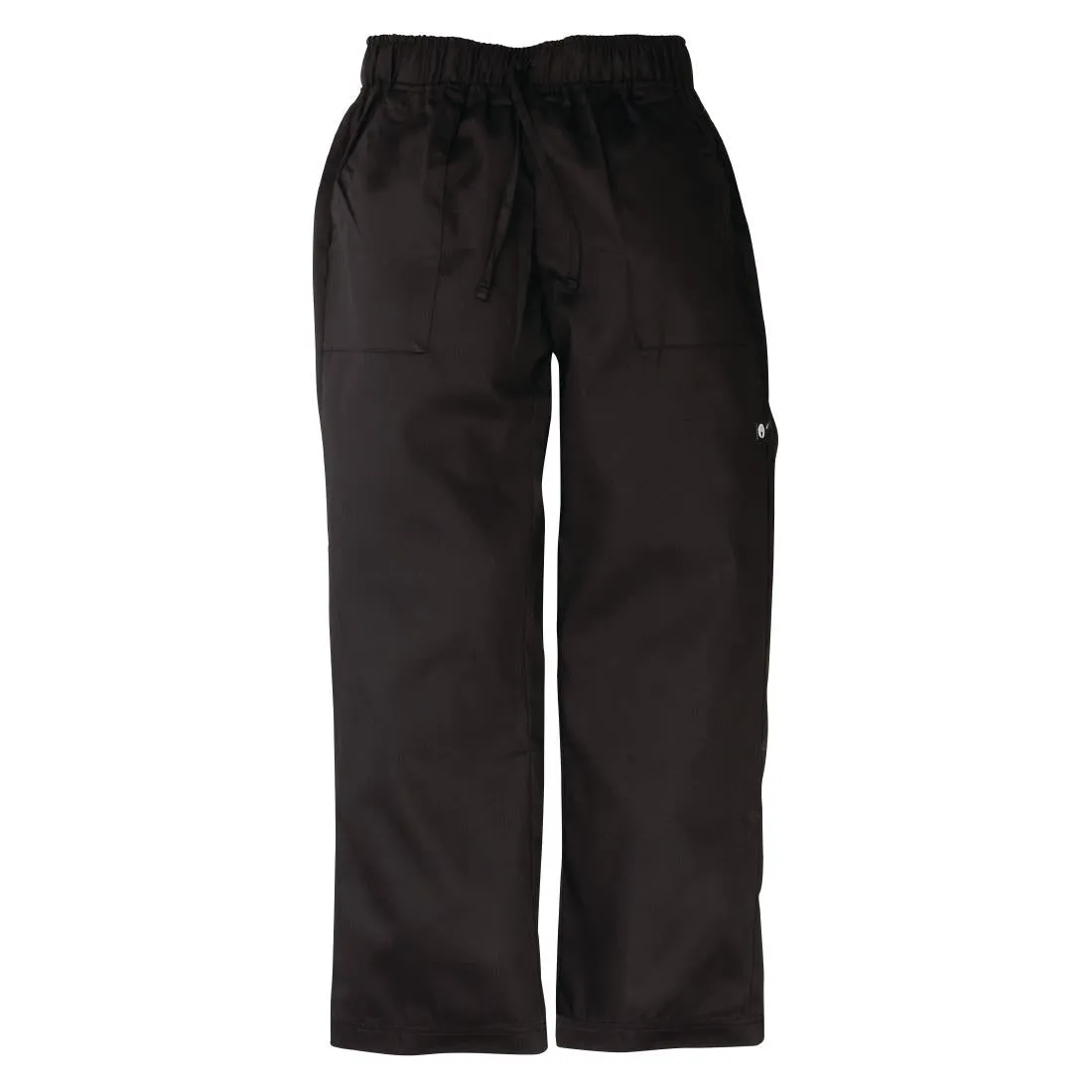 A695-XXL Chef Works Unisex Better Built Baggy Chefs Trousers Black