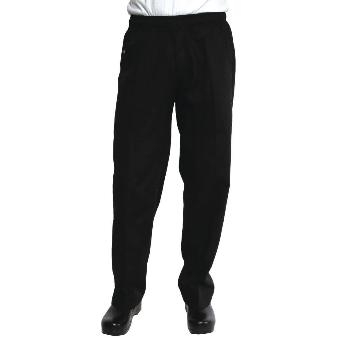 A695-XXL Chef Works Unisex Better Built Baggy Chefs Trousers Black