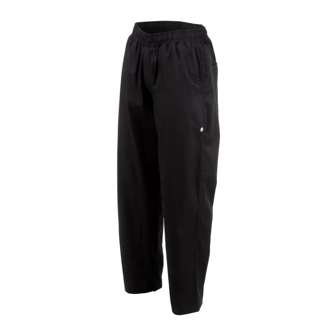 A695-XXL Chef Works Unisex Better Built Baggy Chefs Trousers Black