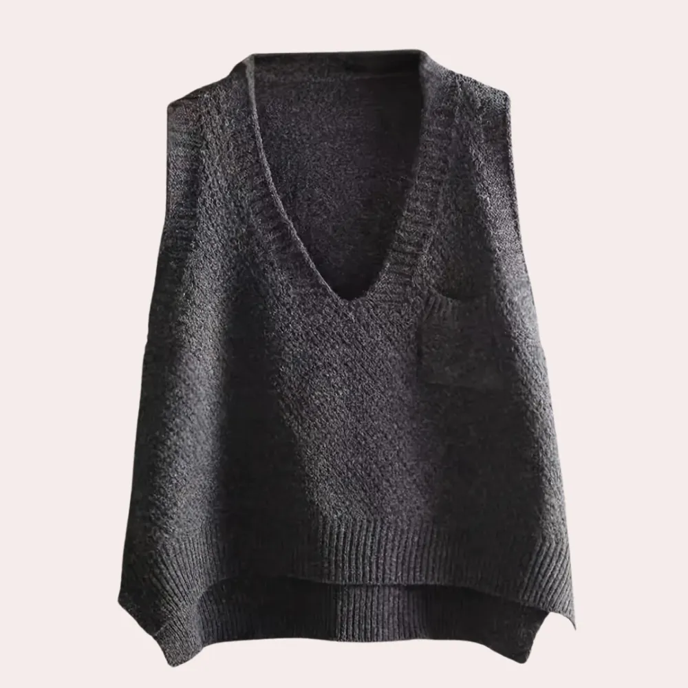 ALANNAH - Trendy Gebreid Vest voor Dames