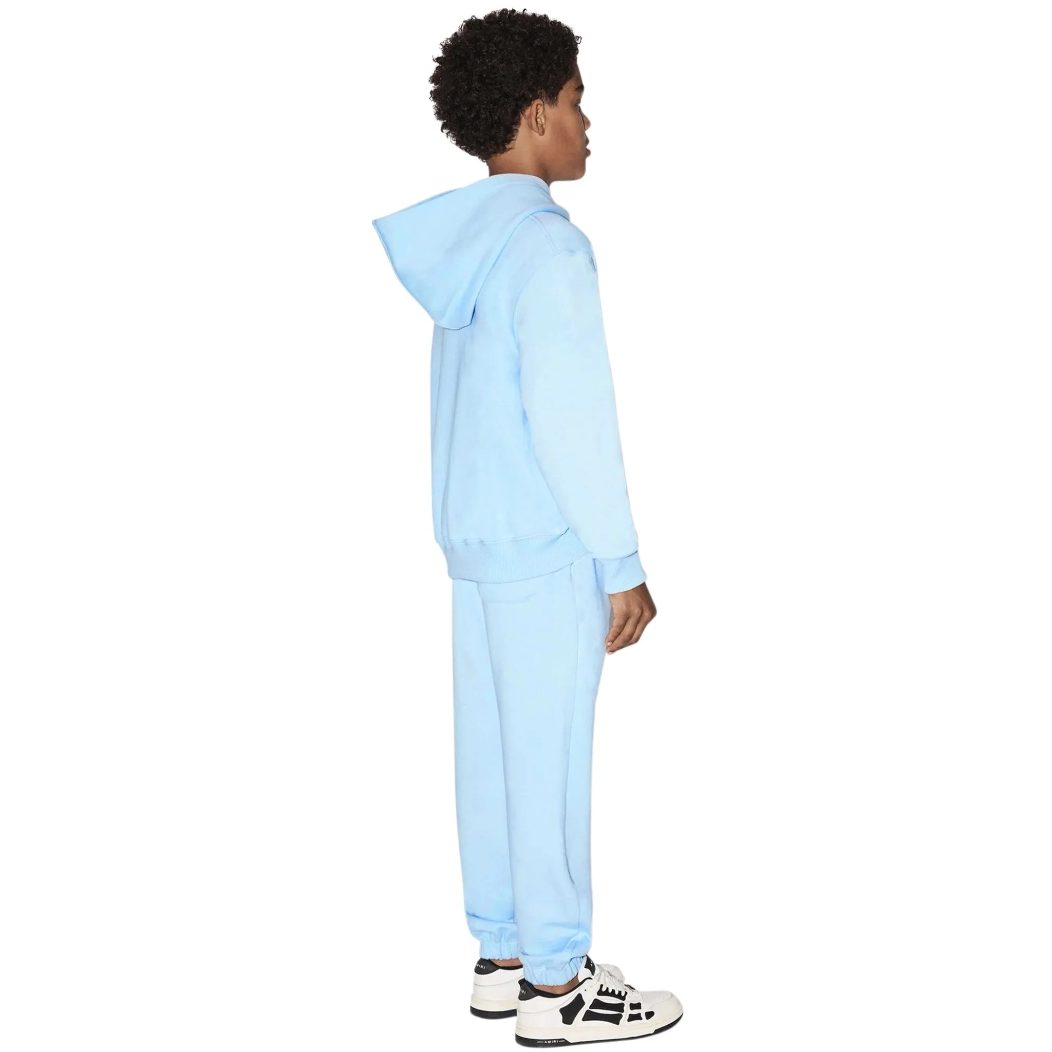 Amiri Kids 'Amiri' Baby Blue Hoodie