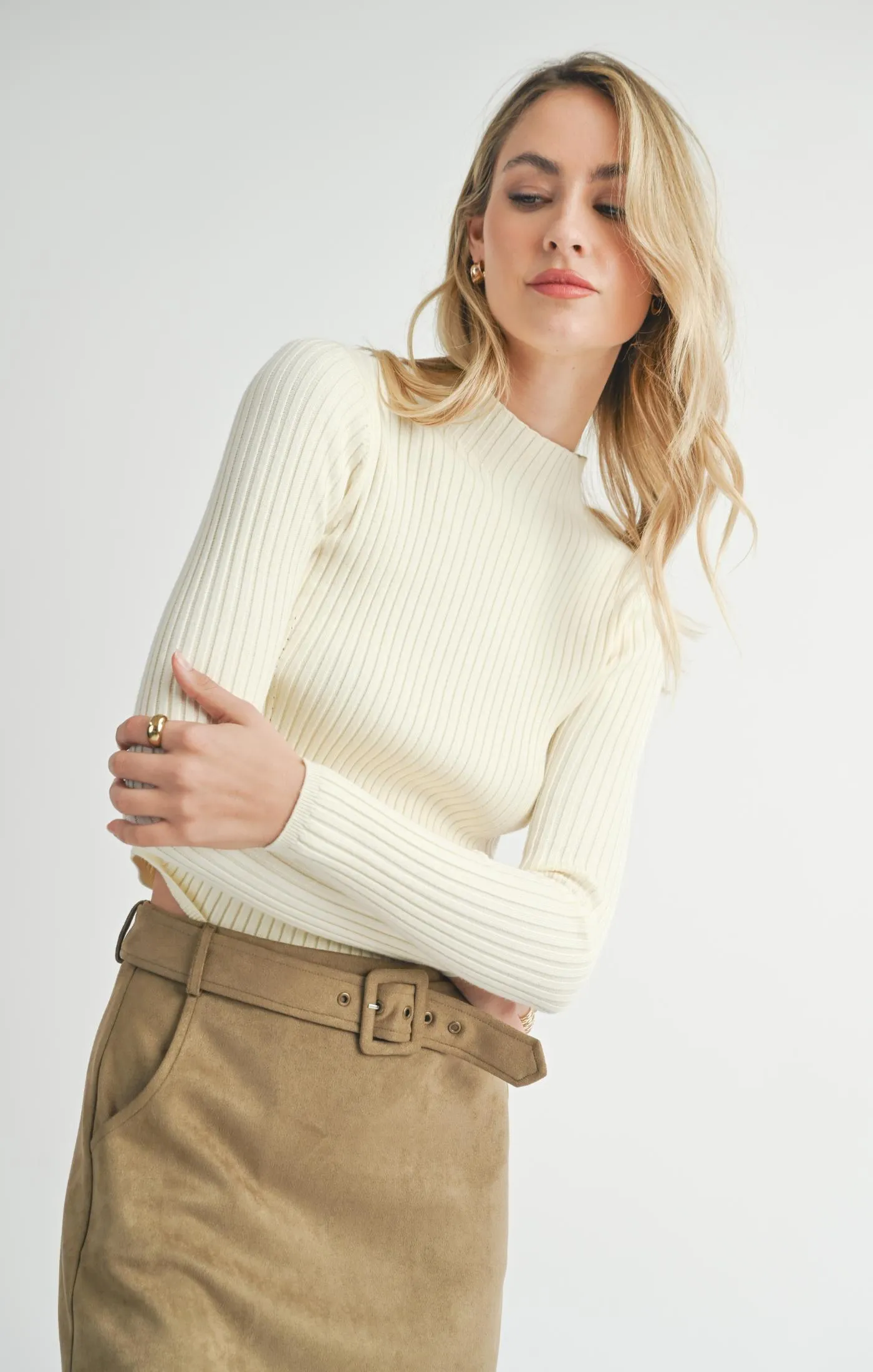 Bakery Ribbed Knit Sweater