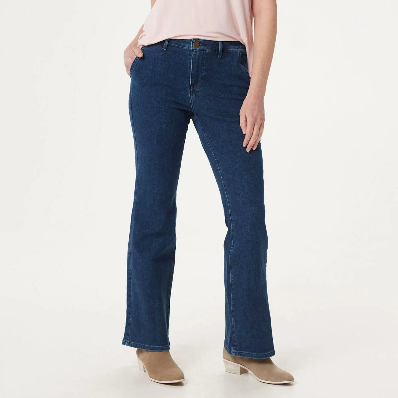 BROOKE SHIELDS Timeless Regular Flare Jeans