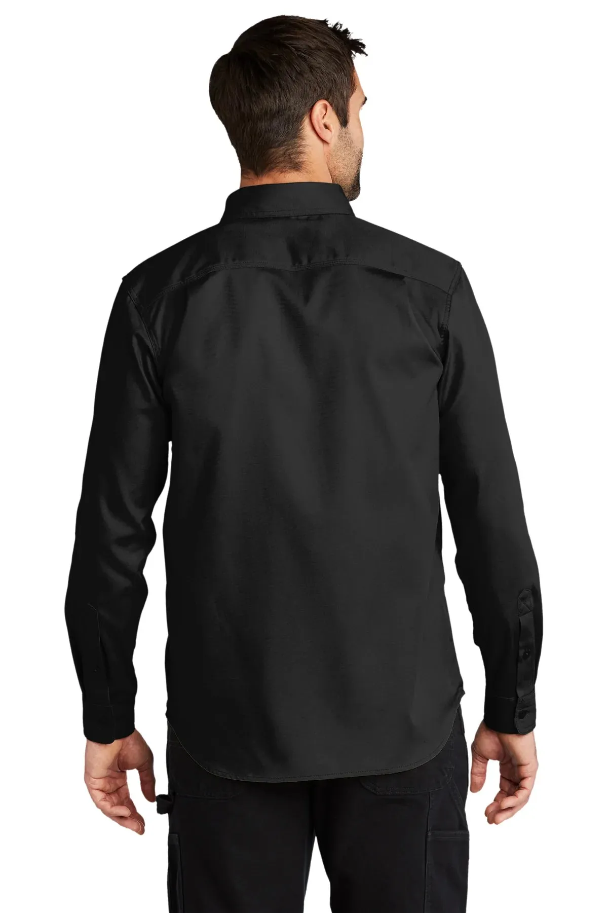 Carhartt Rugged Series Long Sleeve Custom Shirts, Black