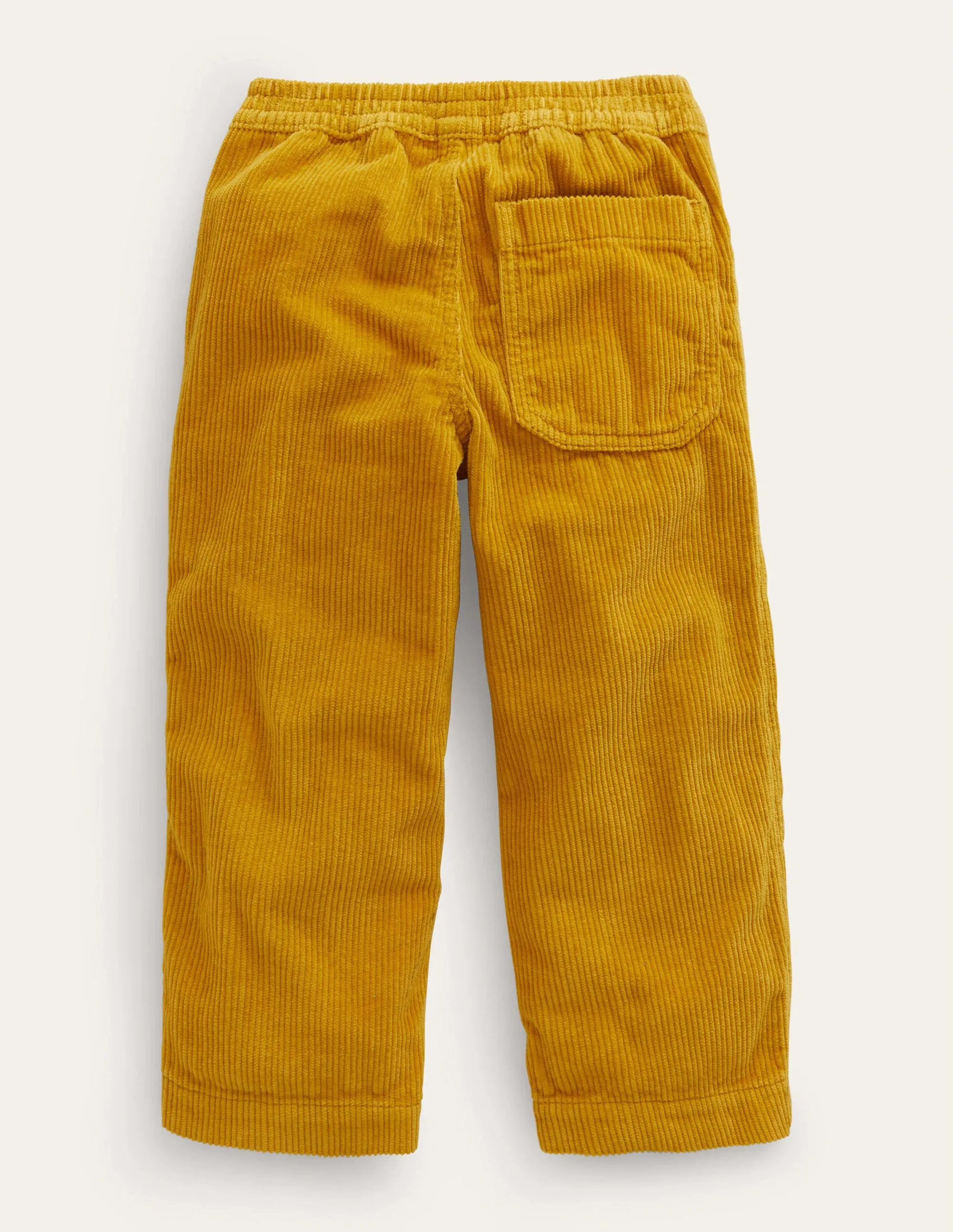 Chunky Pull-on Cord Trousers-Brioche