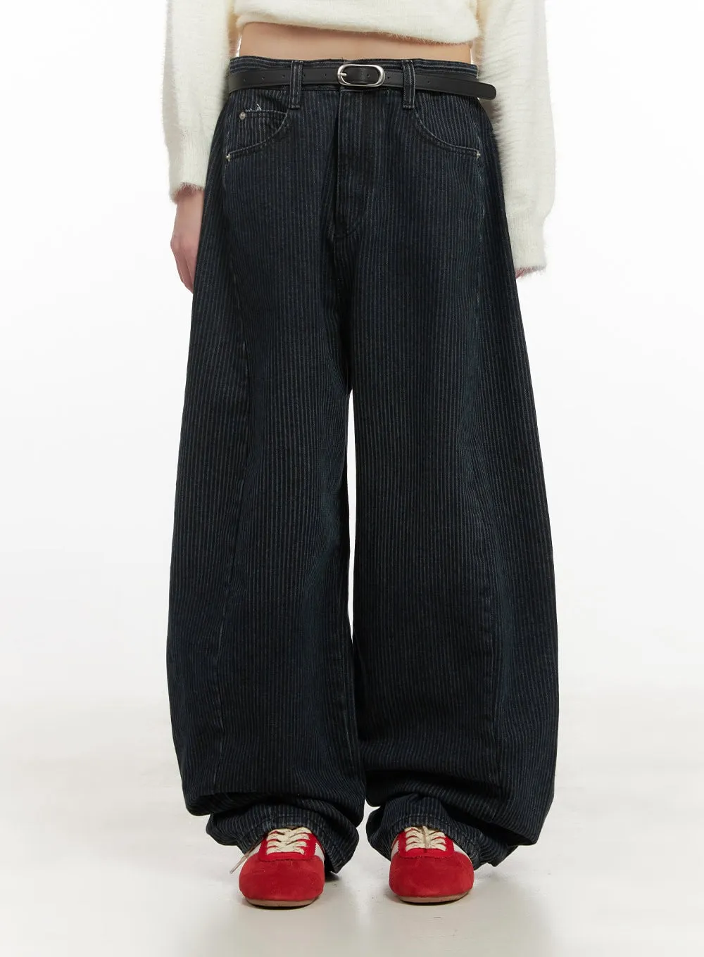 Comfortable Corduroy Wide-Leg Pants CD425