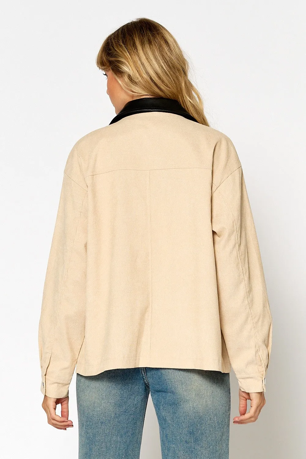 Corduroy Zipper Jacket