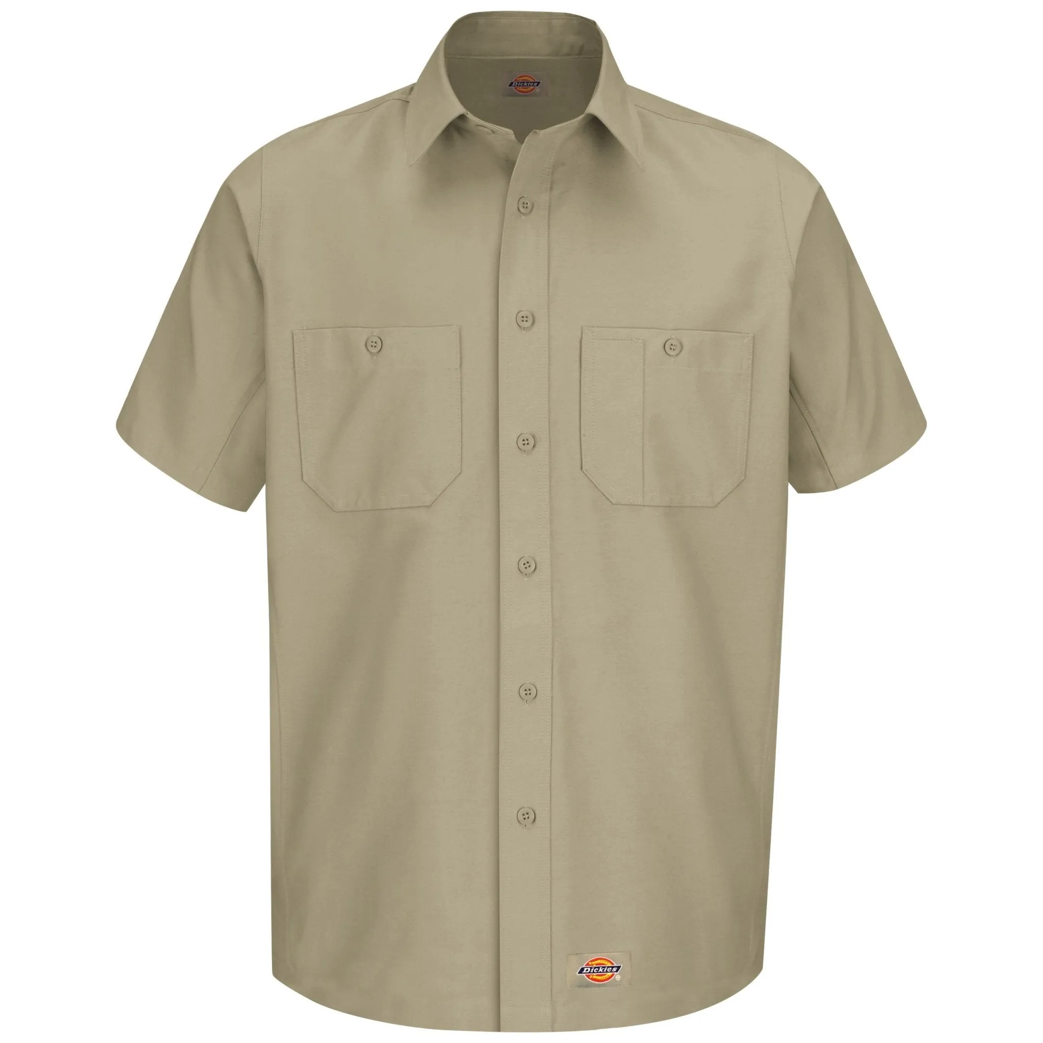 Dickies Men's Canvas Short-Sleeve Work Shirt