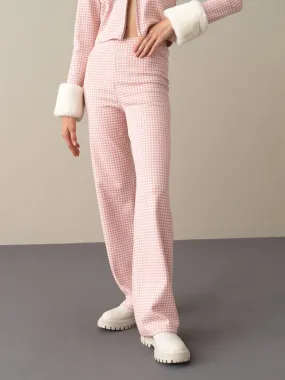 Emily Cotton Gingham Pants