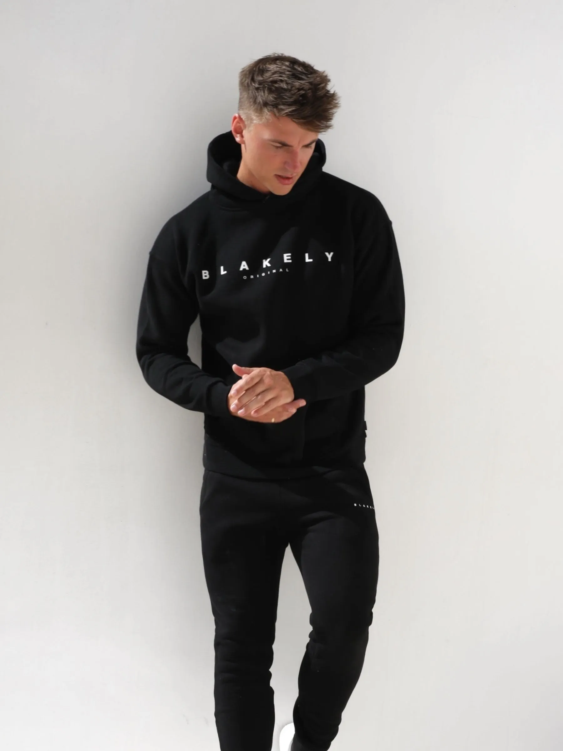 Evolved Relaxed Hoodie - Black