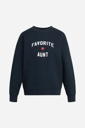 Favorite Daughter Favorite Aunt Heart Logo Sweatshirt