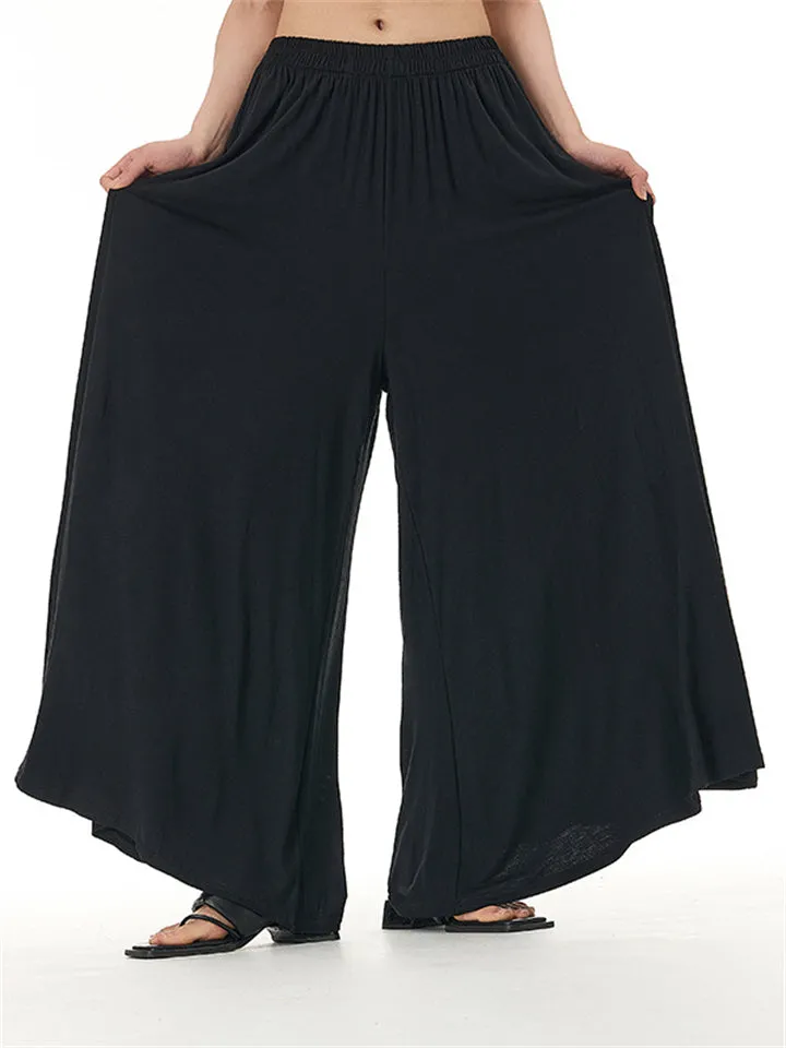 Female Comfortable Slimming Flowy Spring Summer Pants