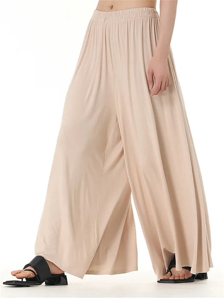 Female Comfortable Slimming Flowy Spring Summer Pants