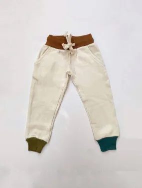 Fleece Joggers - Schoolhouse Color Block