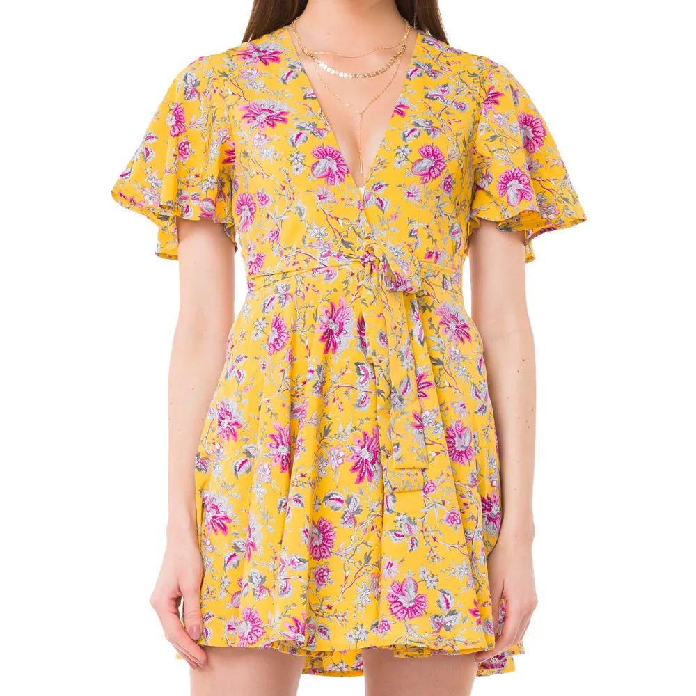 Flowery Extravaganza Dress