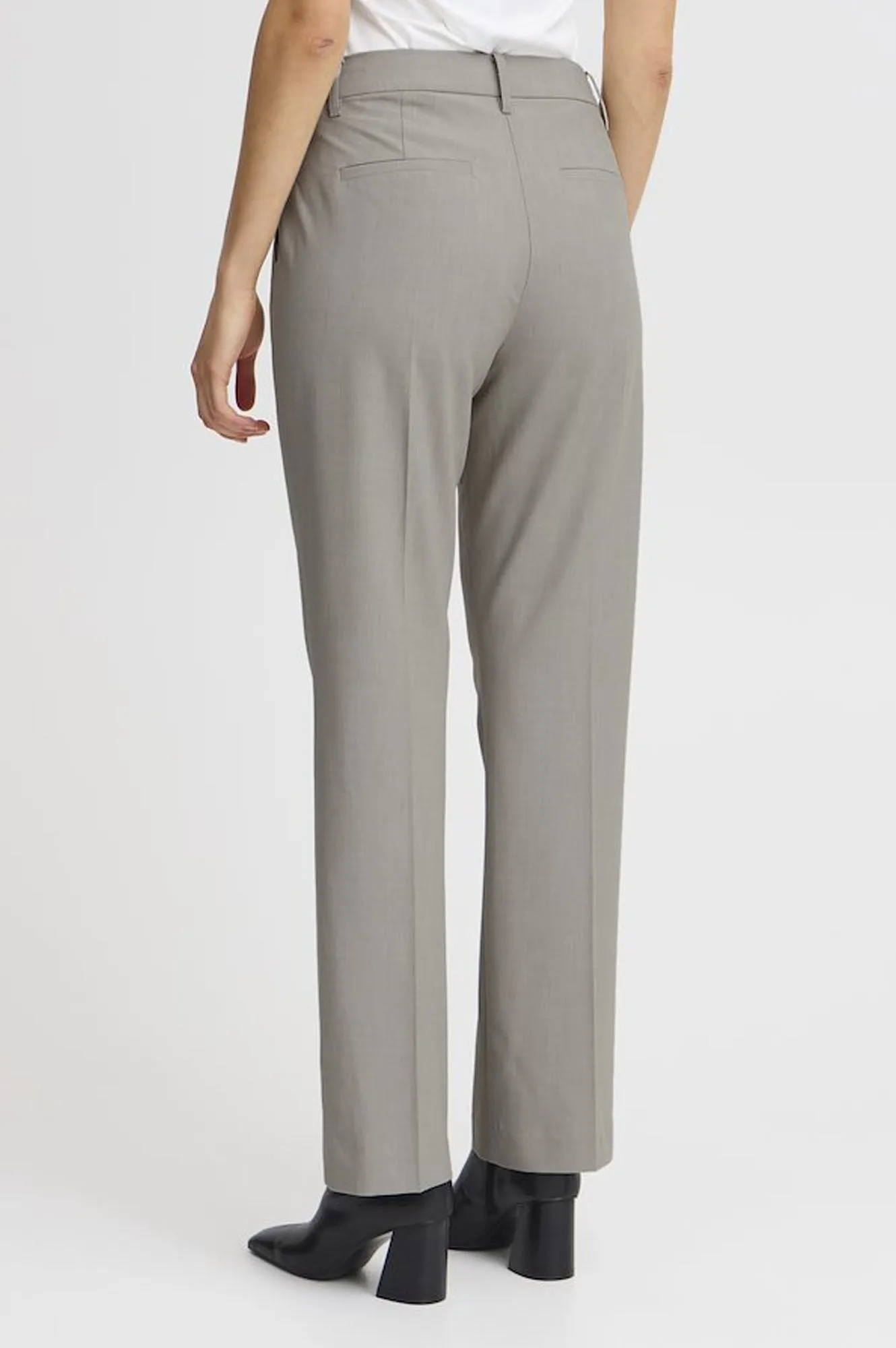 Fransa Malea Flint Gray Melan Trouser