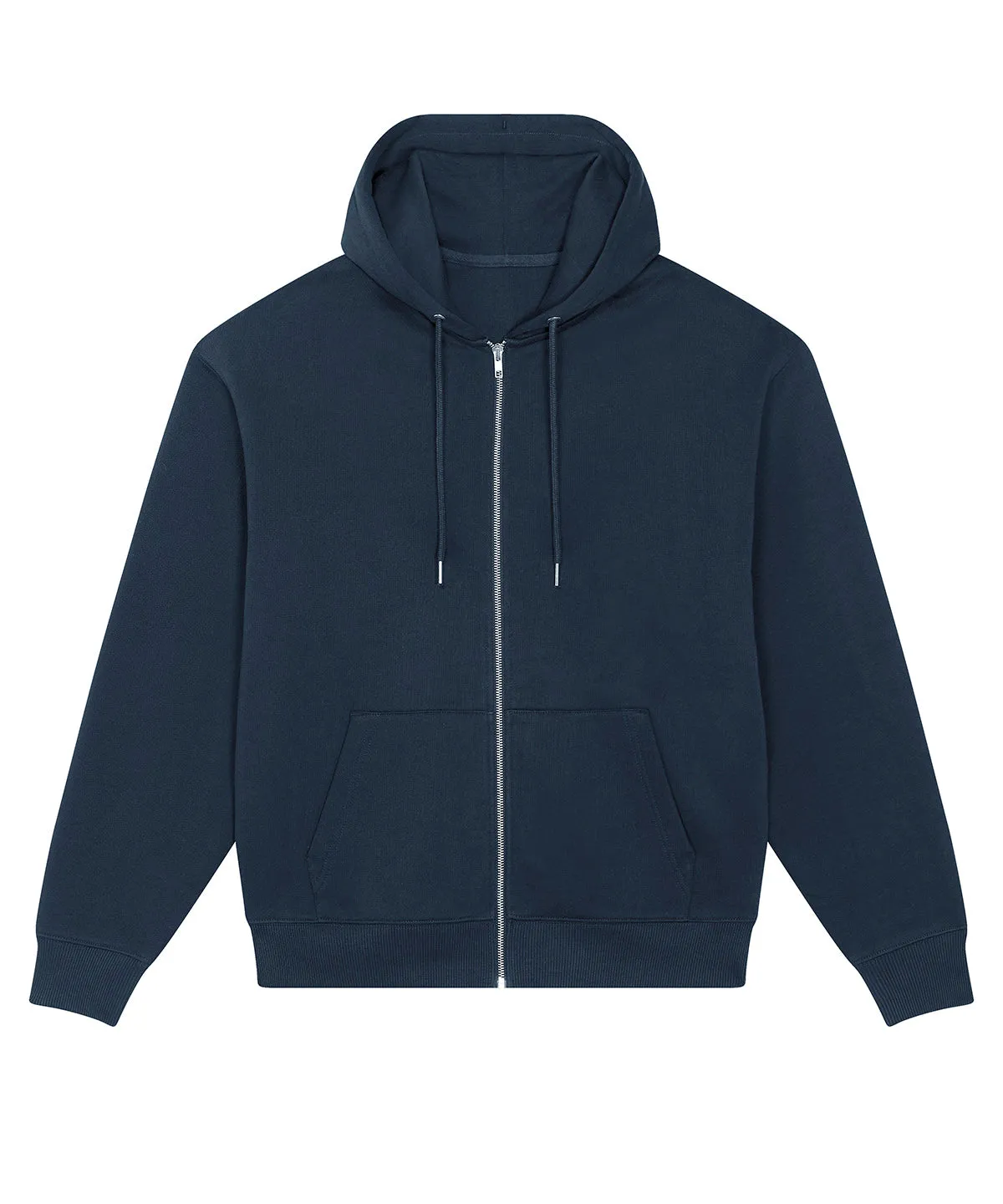 French Navy - Unisex Locker heavy zip-through sweatshirt (STSU953)