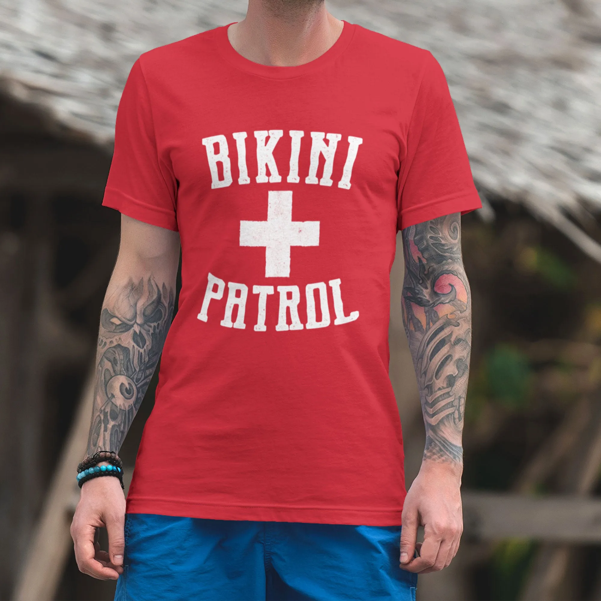 Function -  Bikini Patrol Men's Fashion T-Shirt