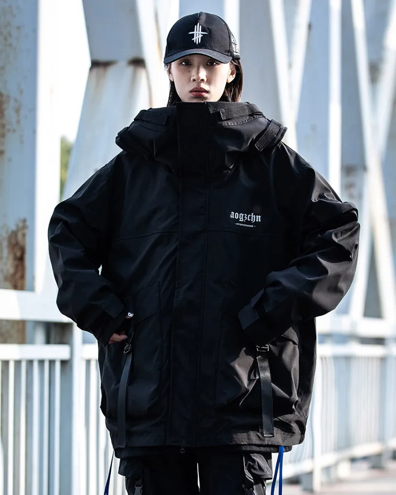 Functional 2-in-1 Fish Mouth Unisex Jacket