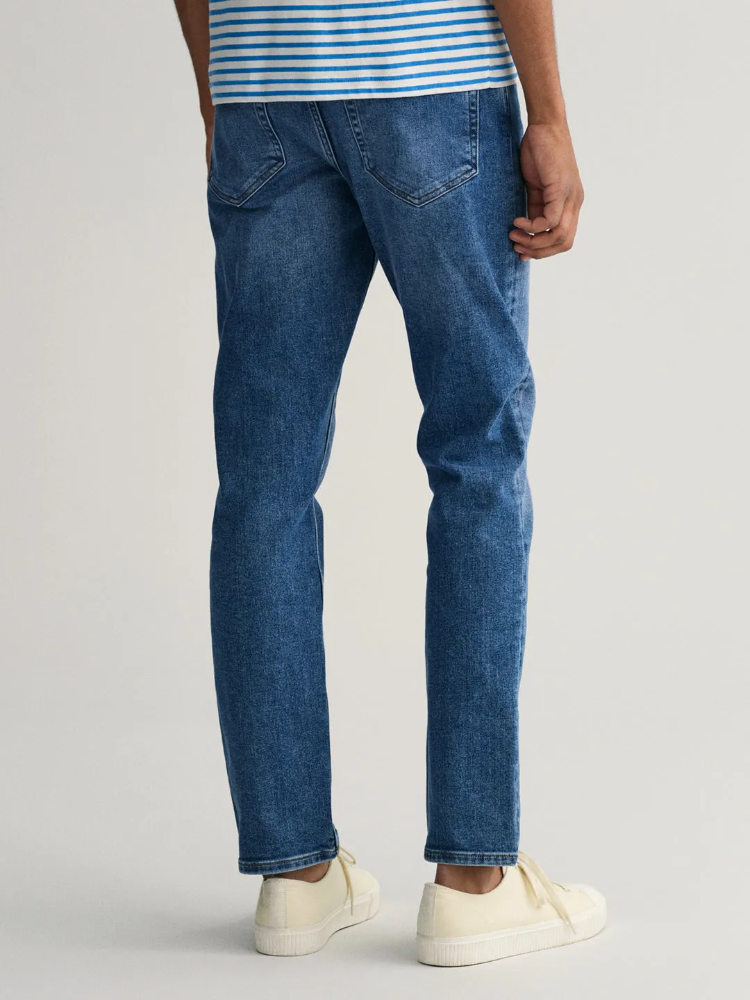 Gant Men Light Fade Cotton Jeans