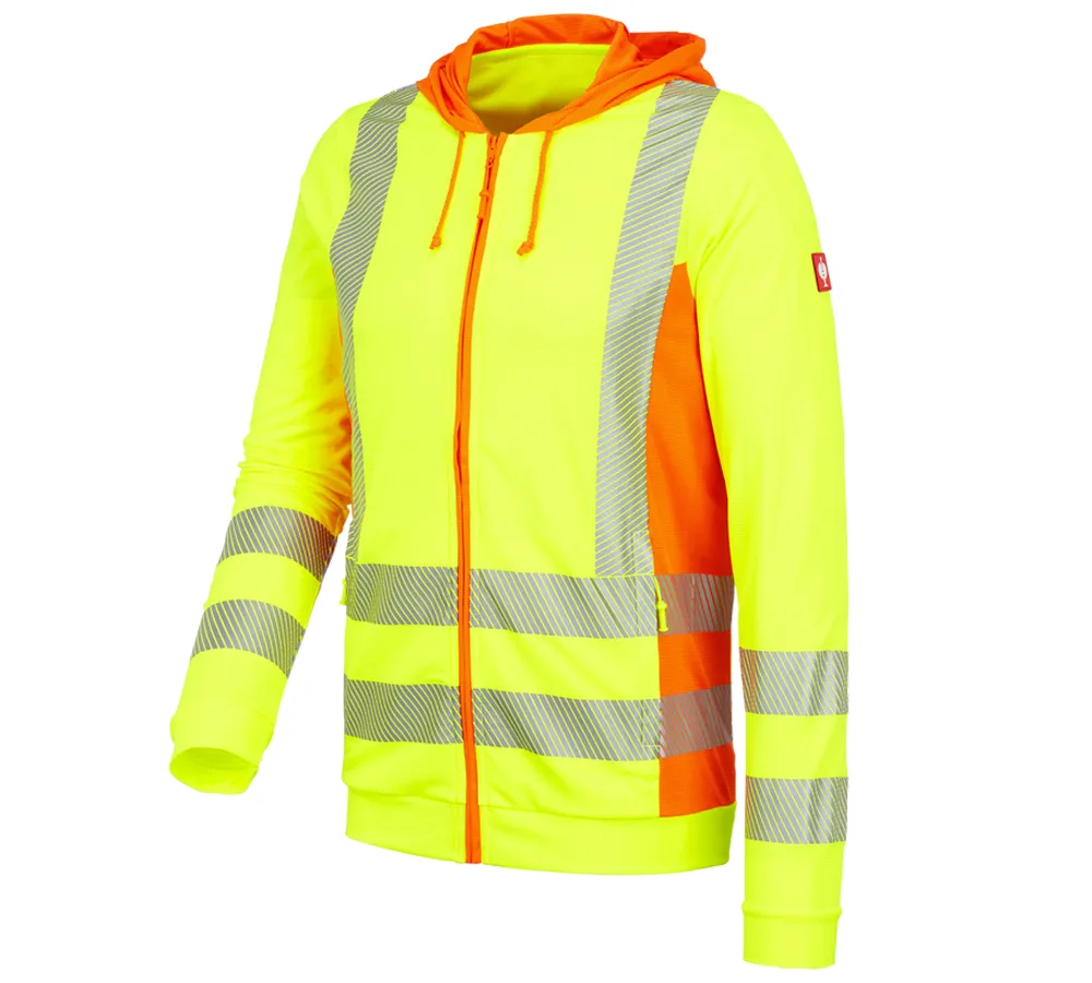 High-vis functional hooded jacket e.s.motion 2020