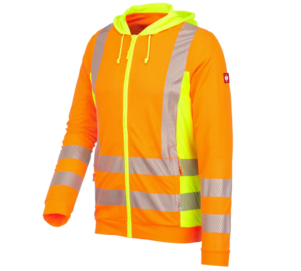 High-vis functional hooded jacket e.s.motion 2020