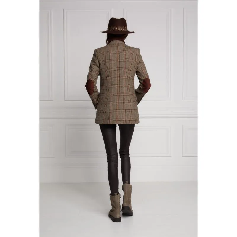 Holland Cooper Single Breasted Field Ladies Blazer - Bourbon