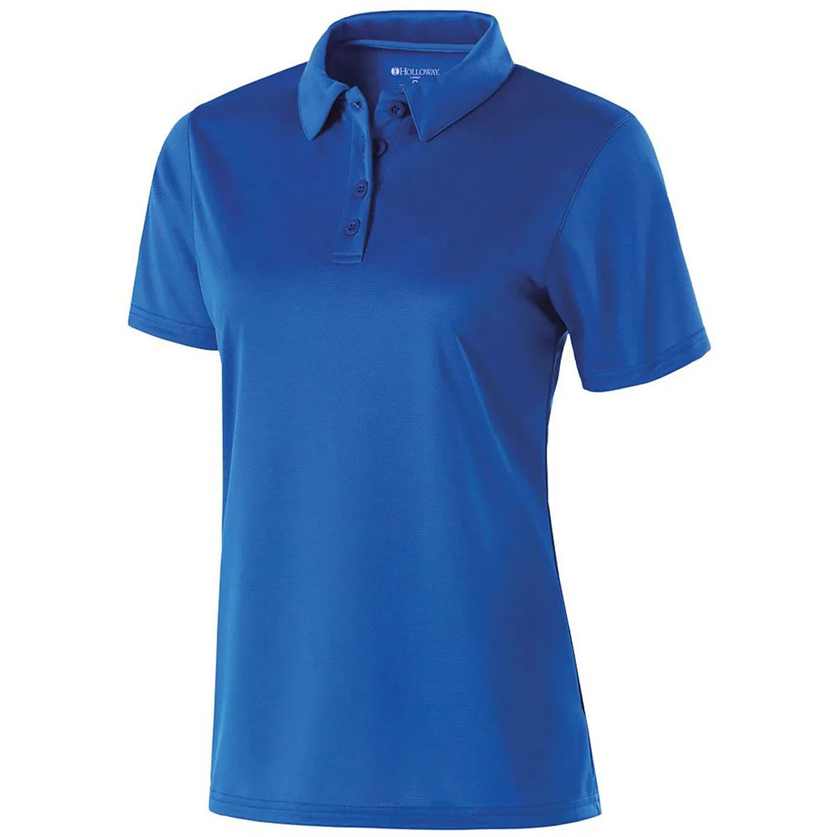 Holloway Women's Royal Textured Stripe Shift Polo