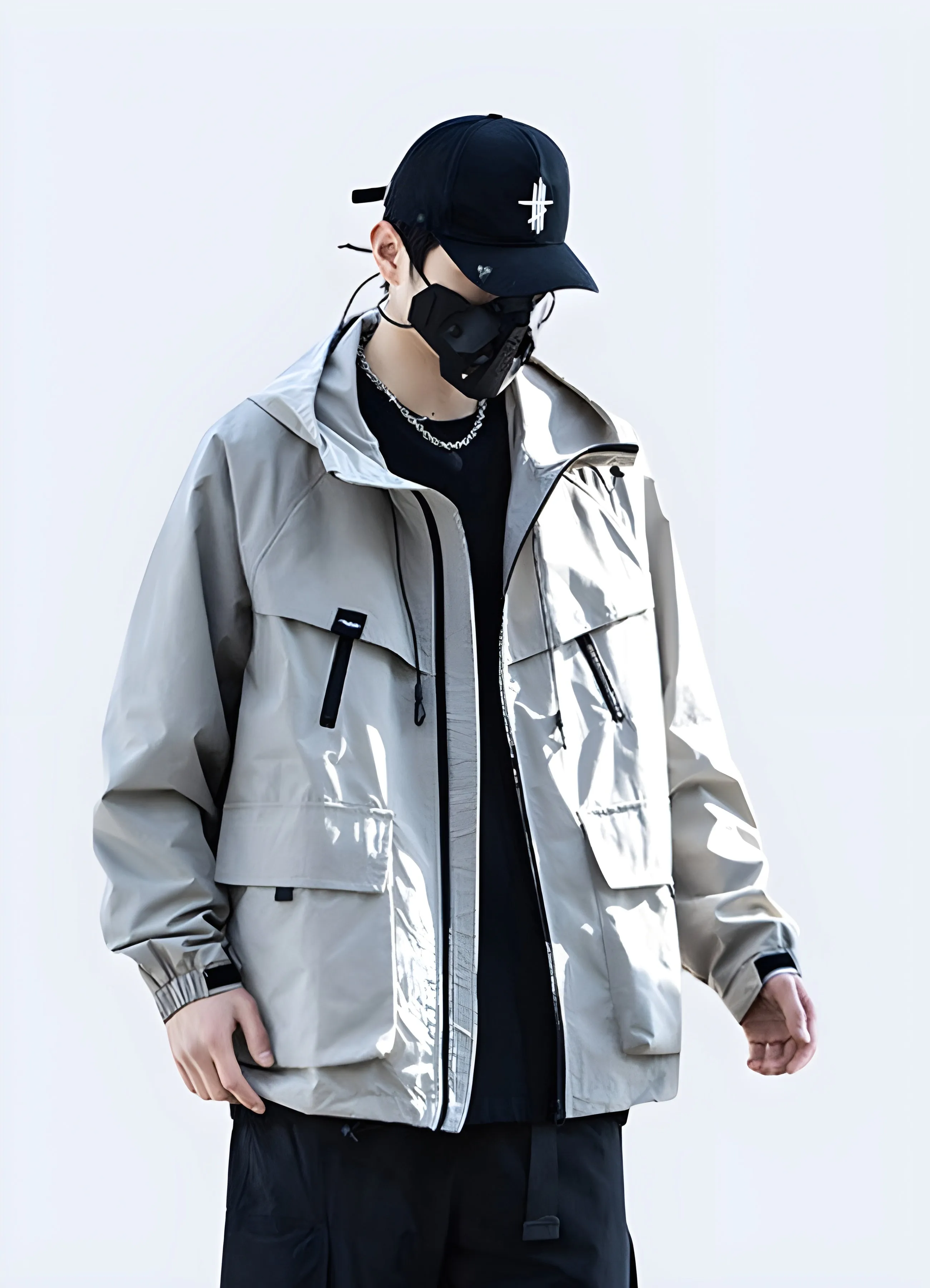 Hooded Cargo Jacket