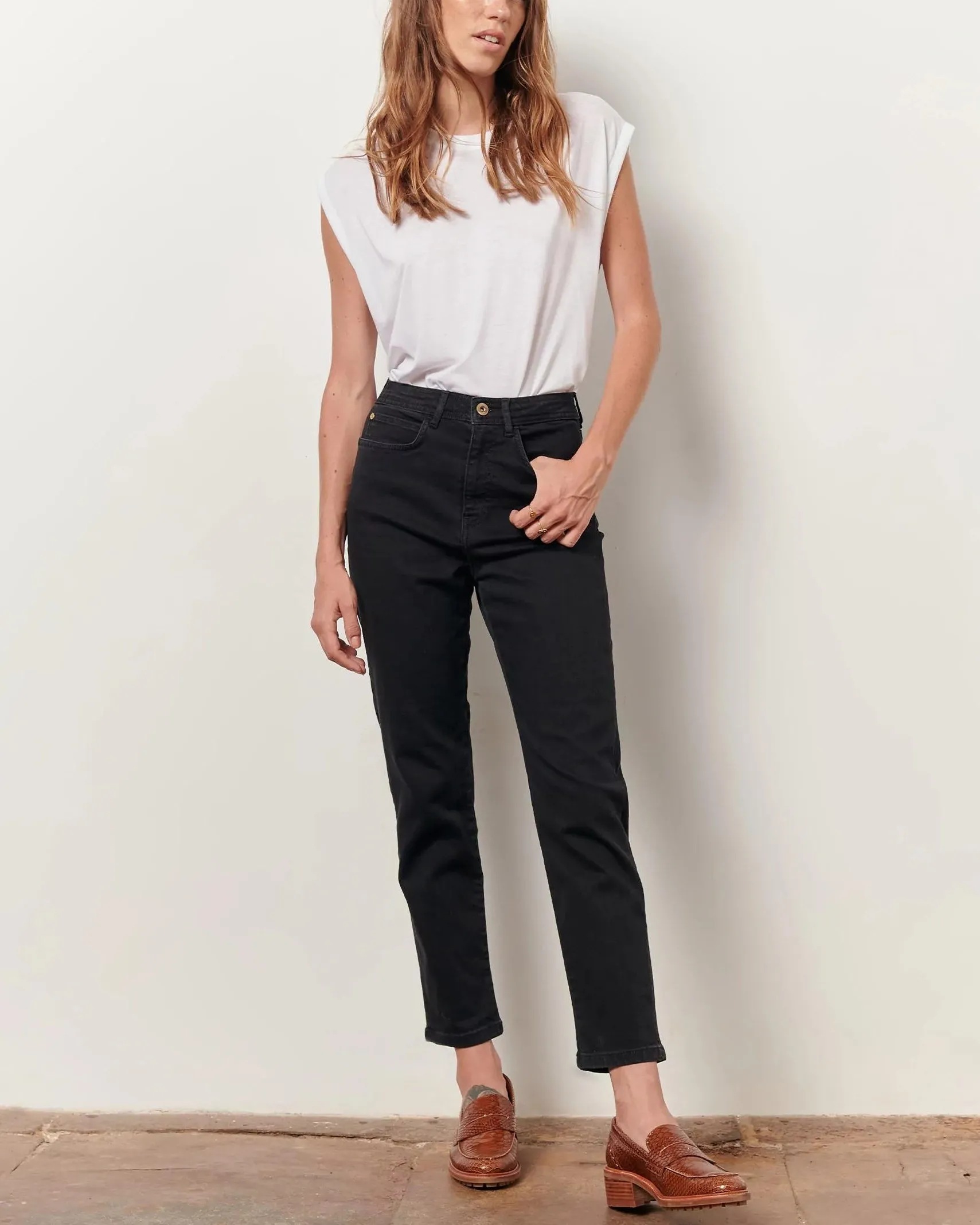 Jeans Momon O Pure-Black