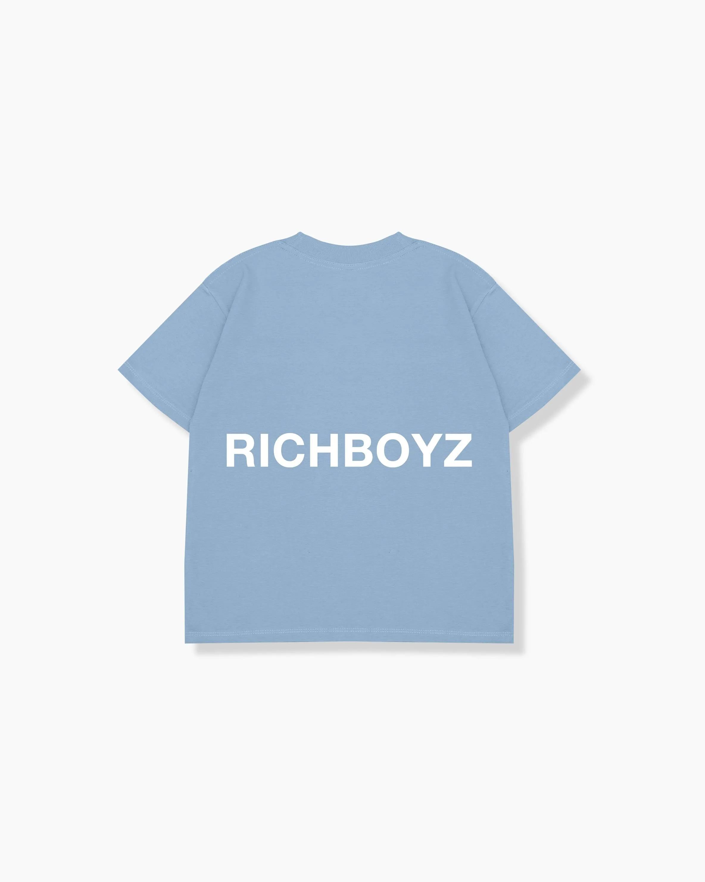 KIDZ RELAXED DROP SHOULDER TEE - POWDER BLUE