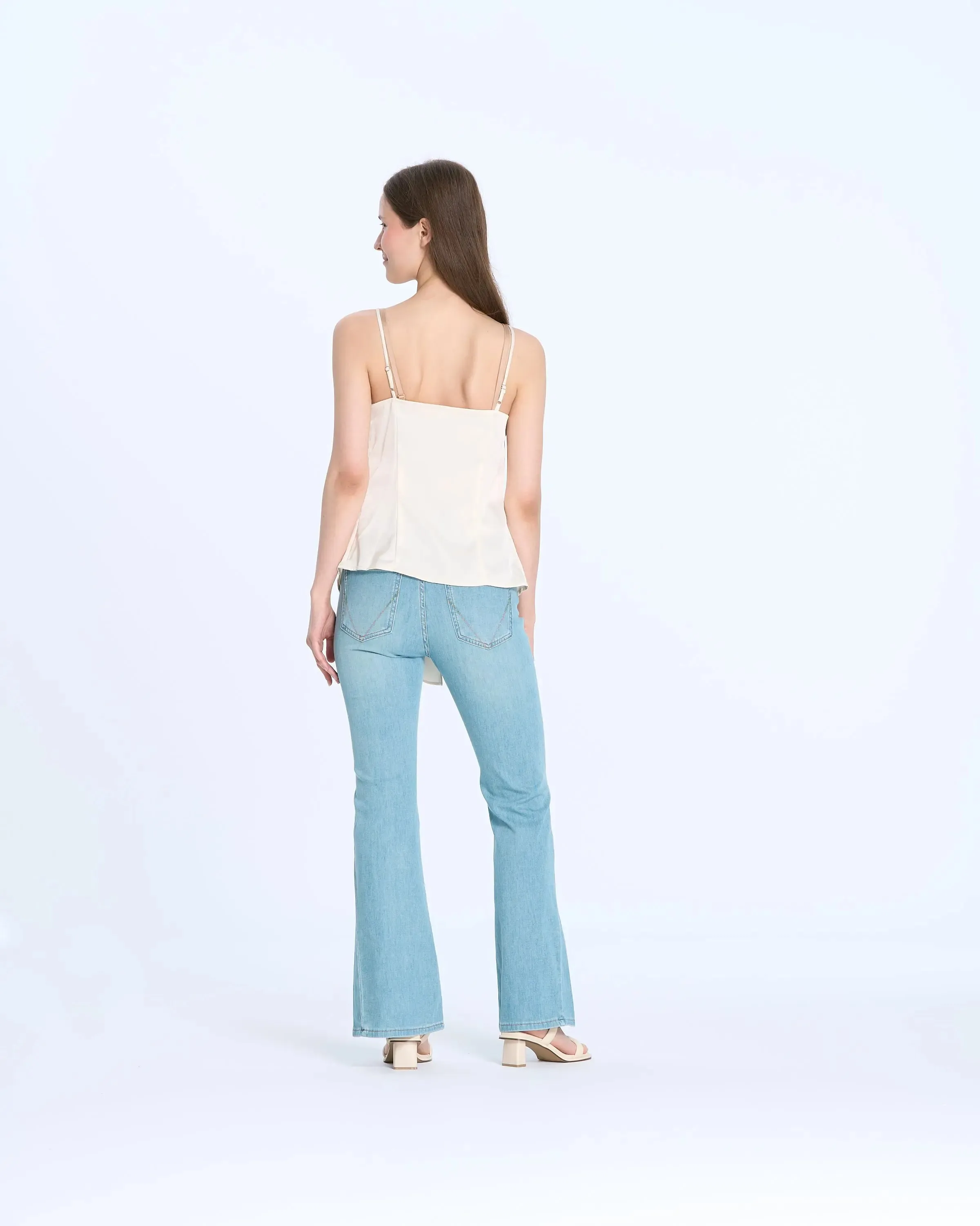 M16735 Tie-Front Slip Top