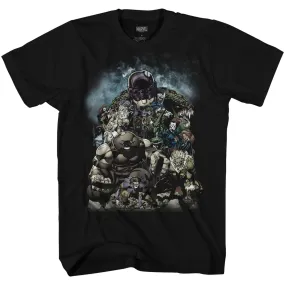 Marvel X-Men 90's Villains All in Adult T-Shirt