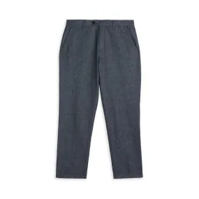 Men Mmt-Bambtro-Denim Look Smart Trouser - Blue