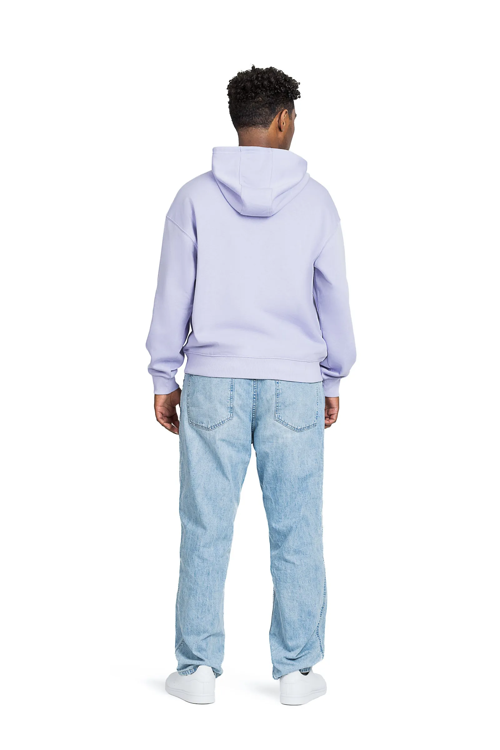 Men's Relaxed Fit Hoodie in Lavender