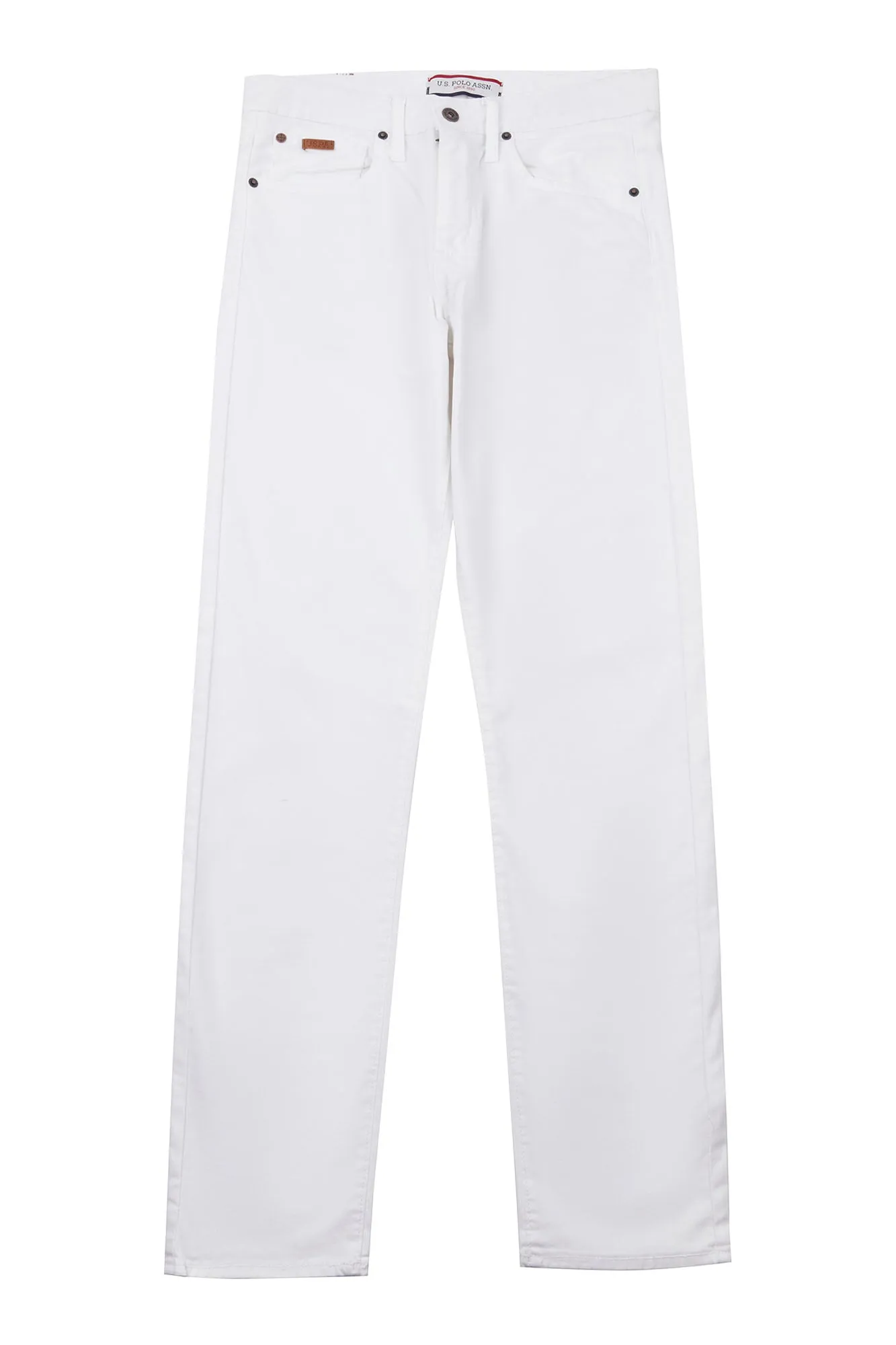 Mens Woven Trousers in Bright White