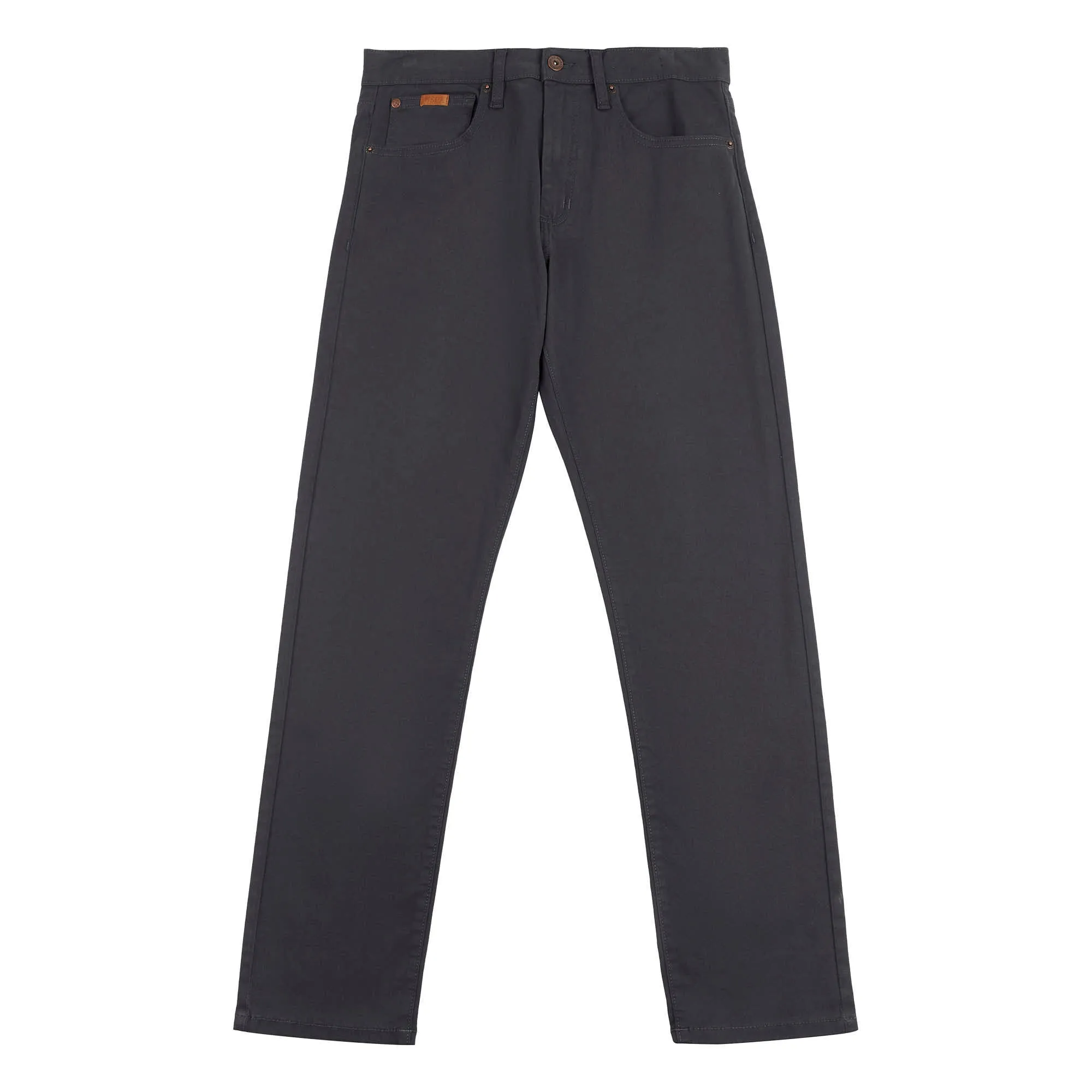 Mens Woven Trousers in Ebony