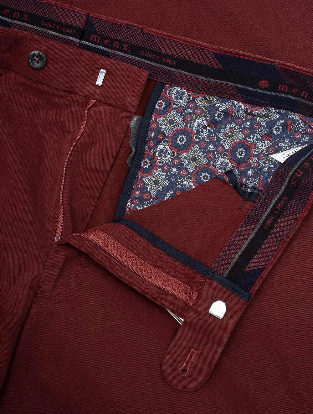 Mobil Cotton Trousers Red