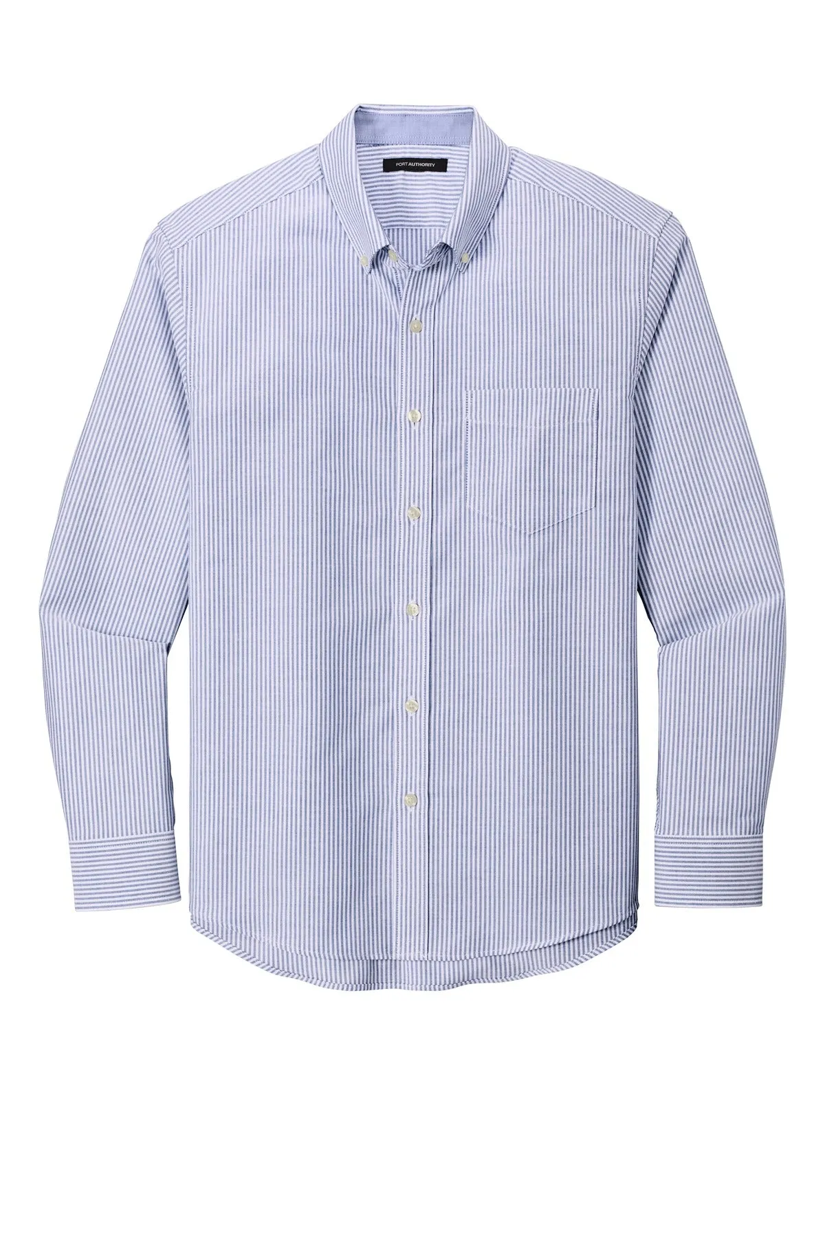 Port Authority SuperPro ™ Oxford Stripe Shirt. W657