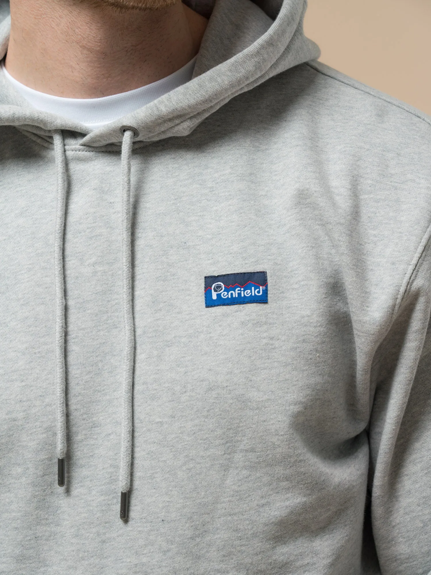 Relaxed Fit Original Logo Hoodie in Athletic Grey Heather