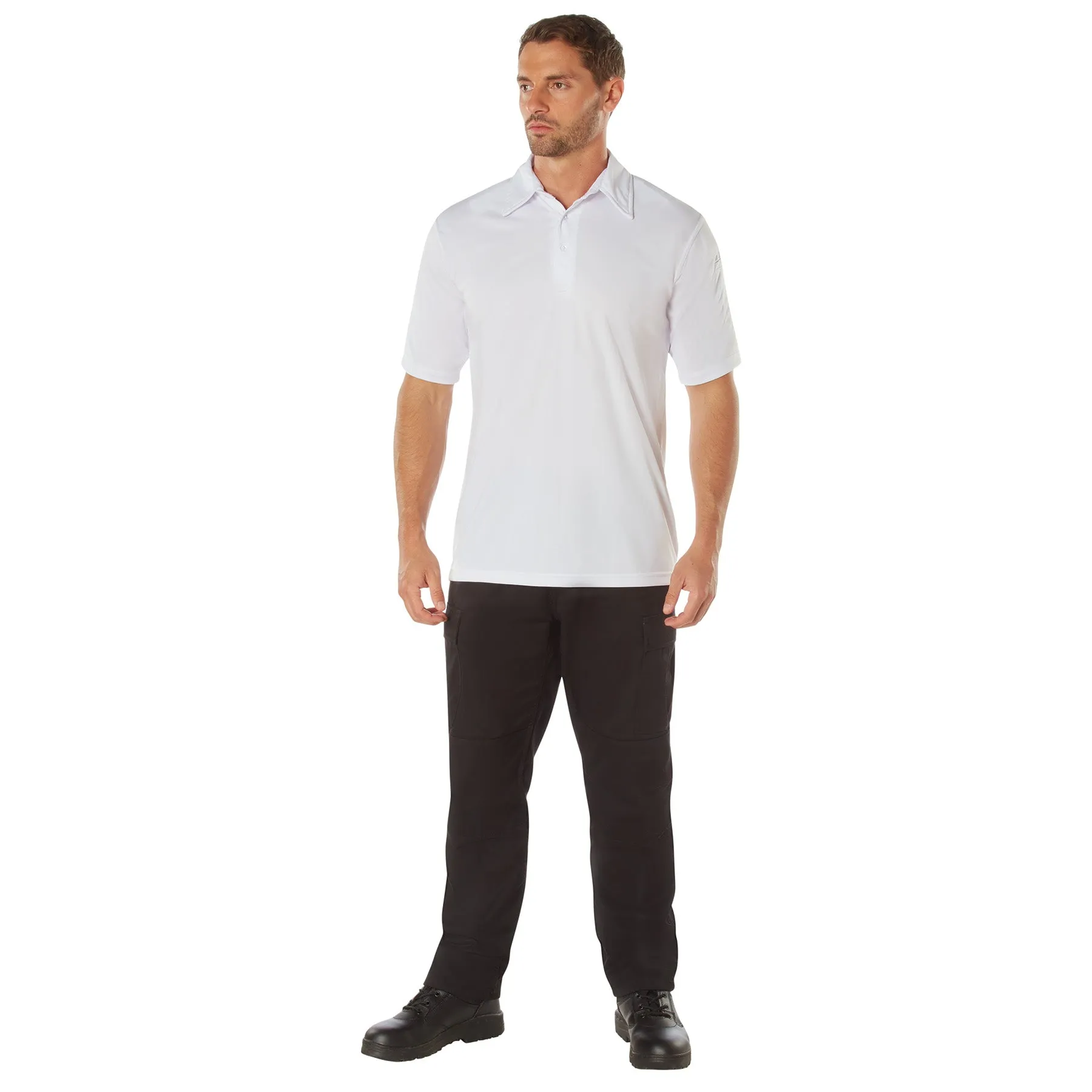 Rothco Tactical Performance Polo Shirt / White