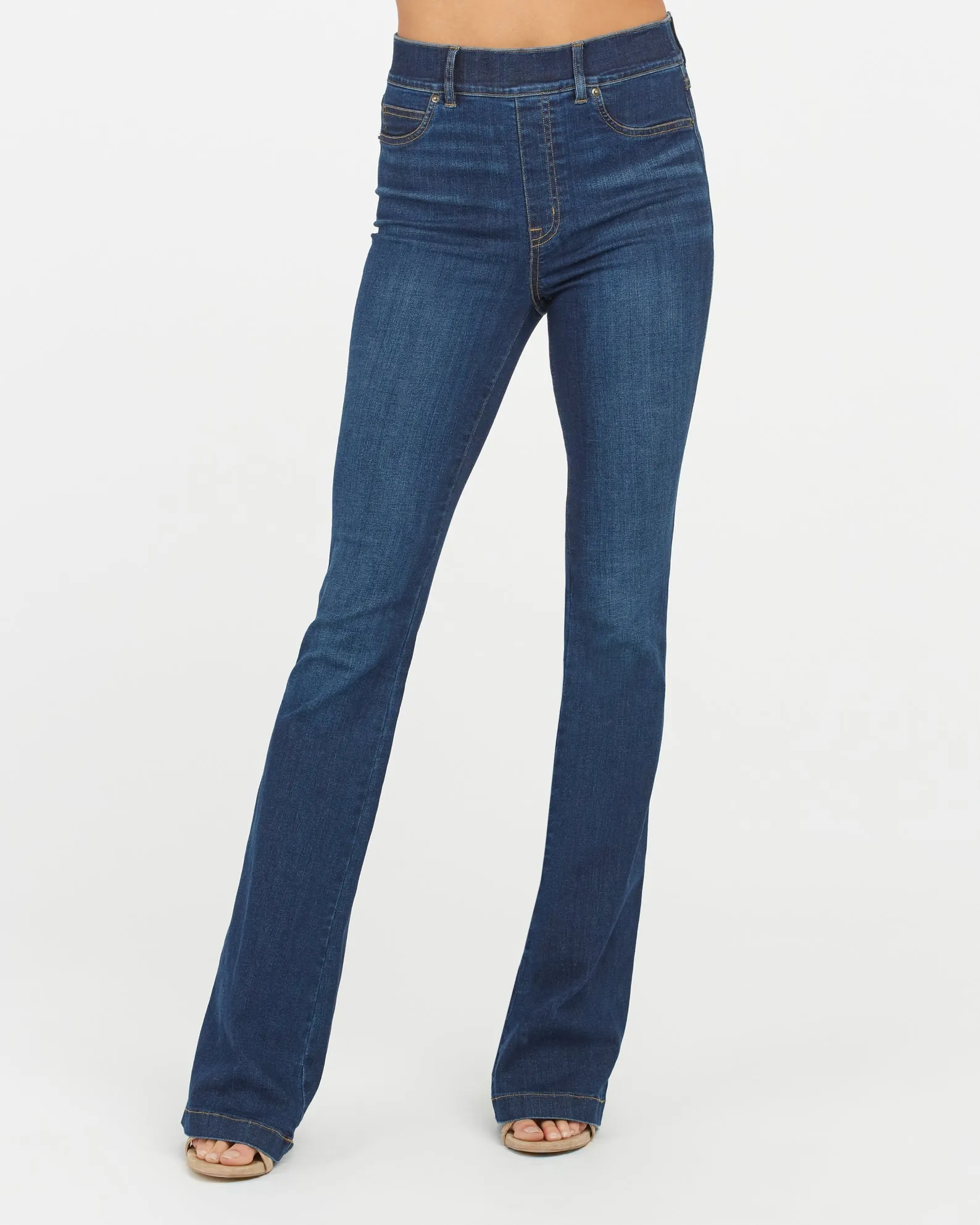 Spanx Flare Jeans Midnight Shade