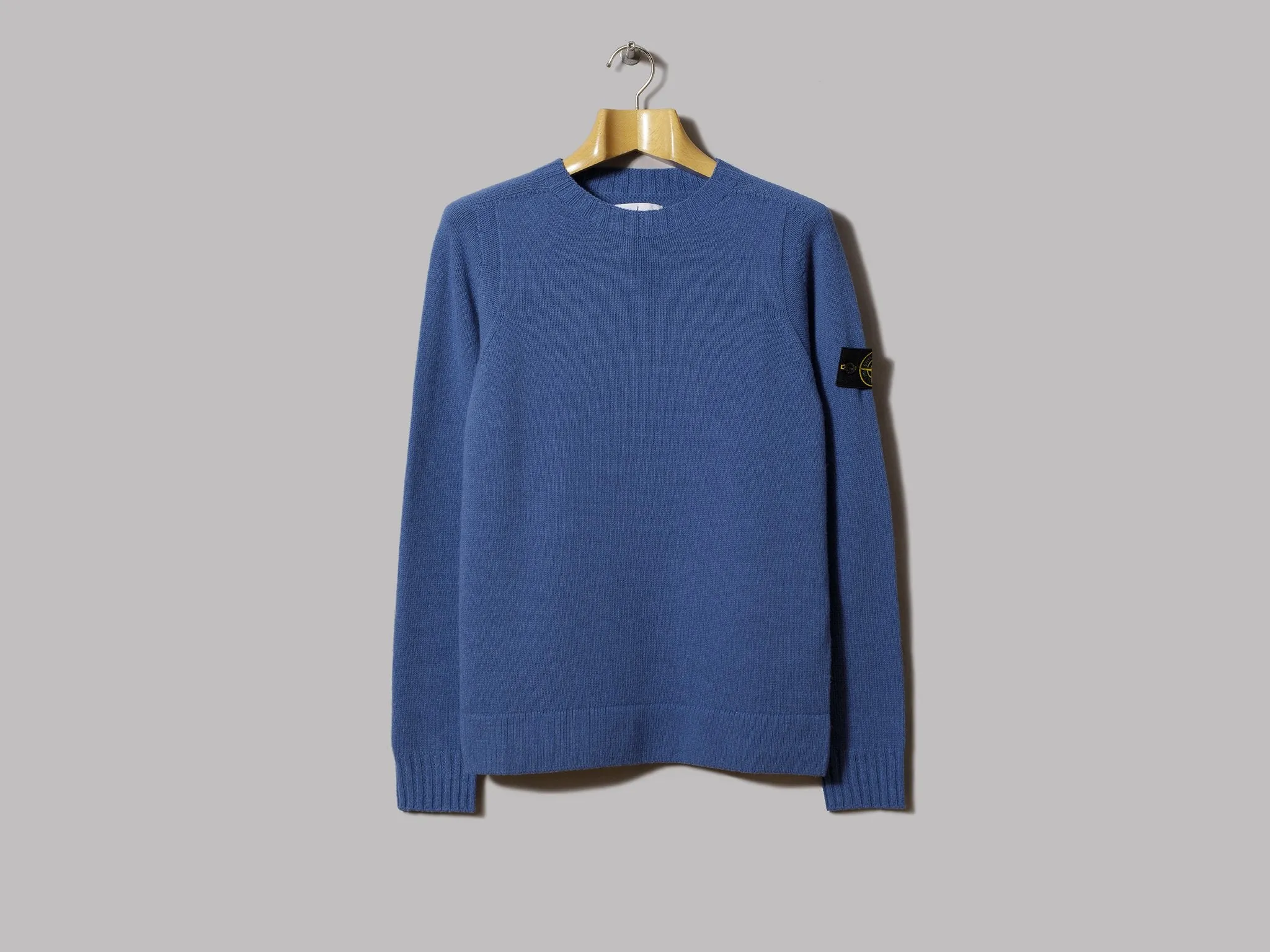 Stone Island Lambswool Crew Knit (Pervinca)