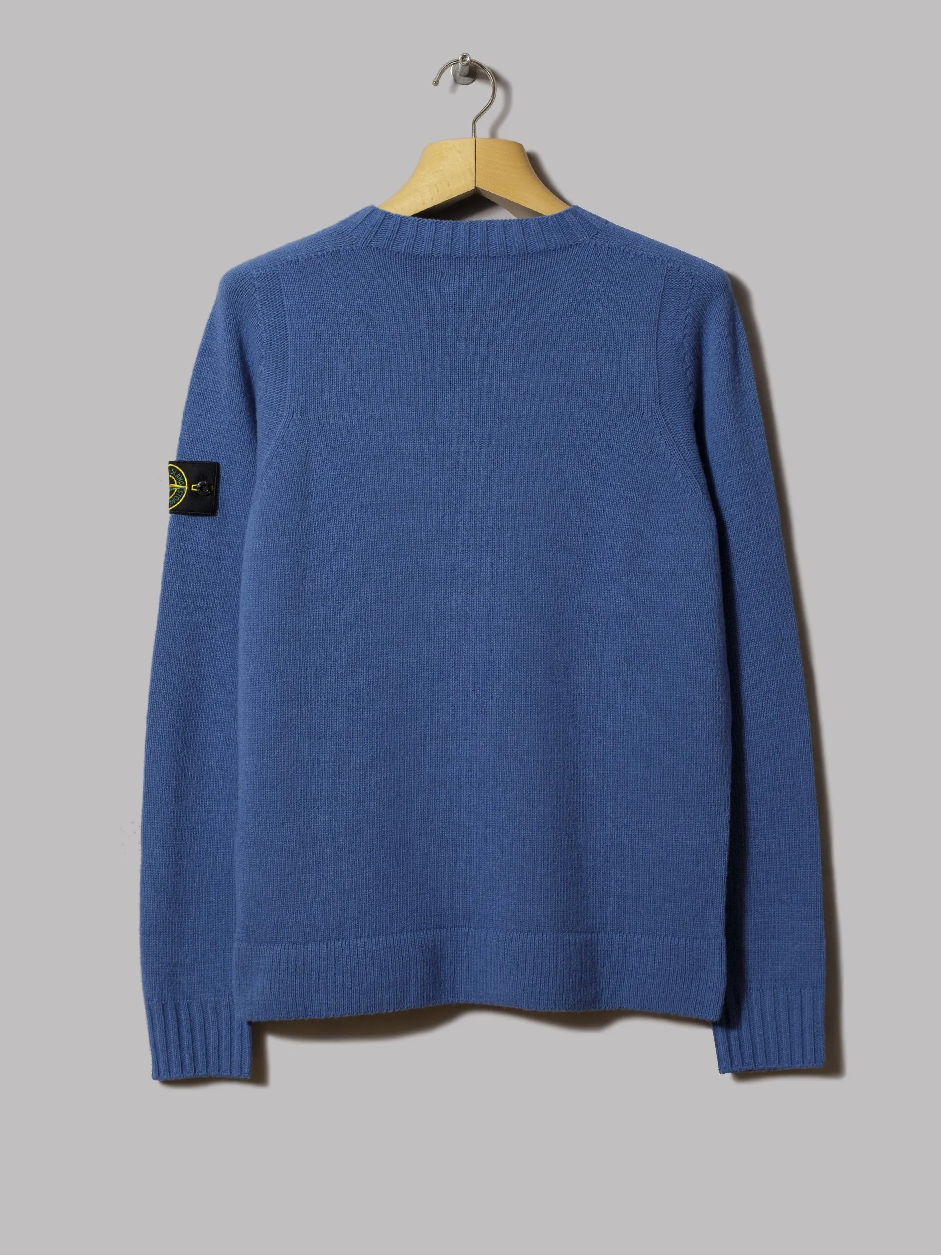 Stone Island Lambswool Crew Knit (Pervinca)