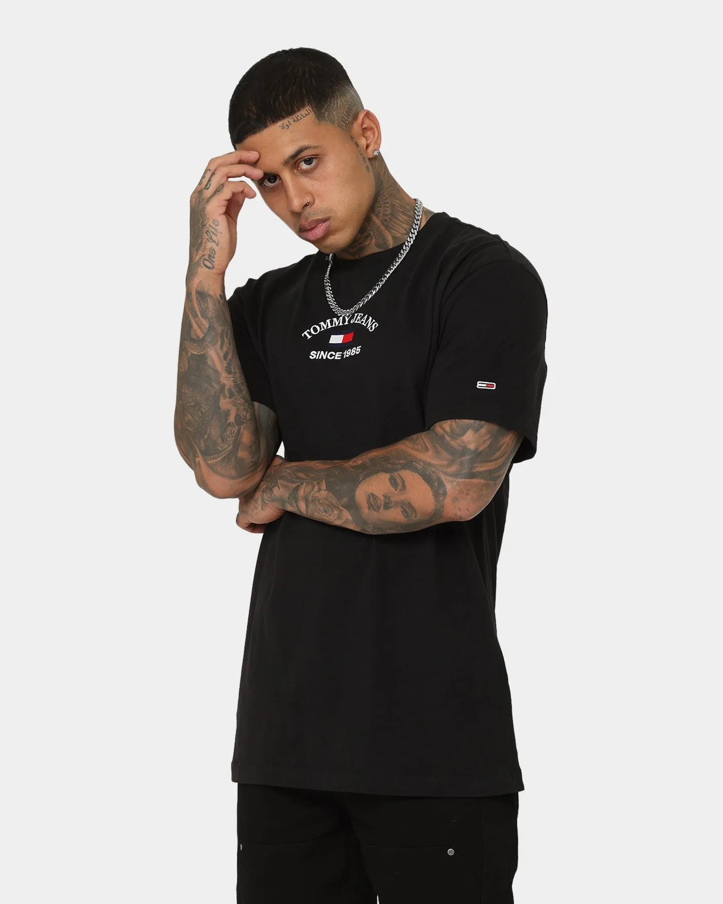 Tommy Jeans TJM Classic Timeless Tommy T-Shirt Black