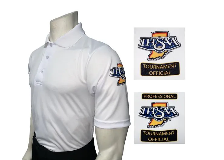 USA400IN "IHSAA" Men's Short Sleeve WHITE Volleyball and Swimming Shirt (3 Options Available)