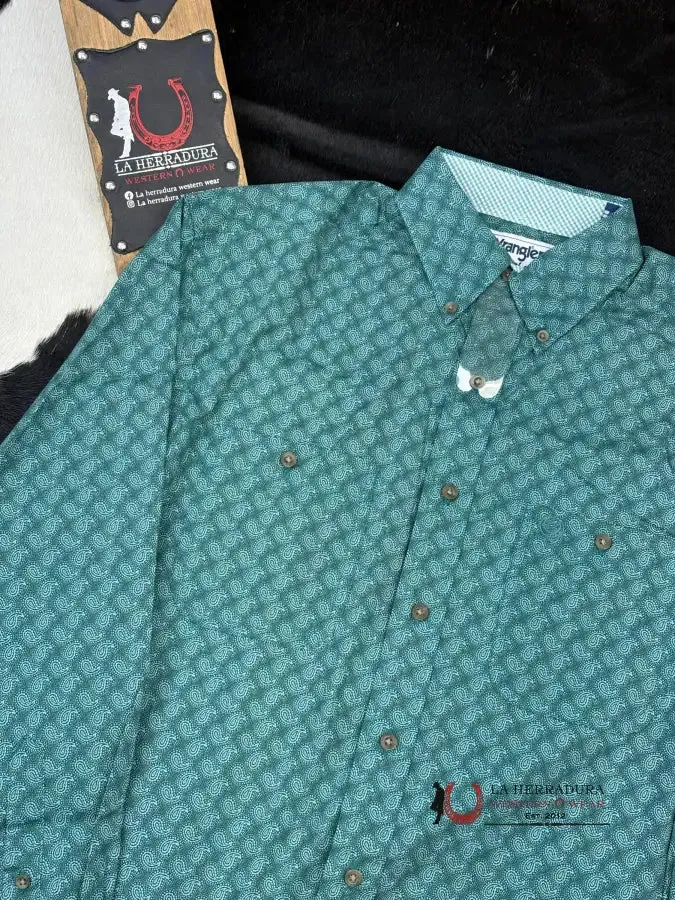 Wrangler Green Longsleeve